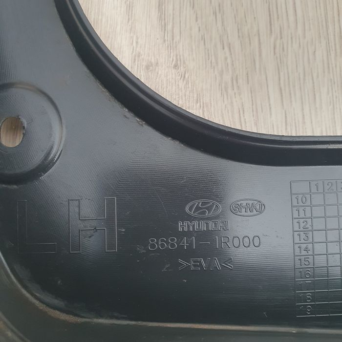 Бризговики задні Hyundai Accent 11-