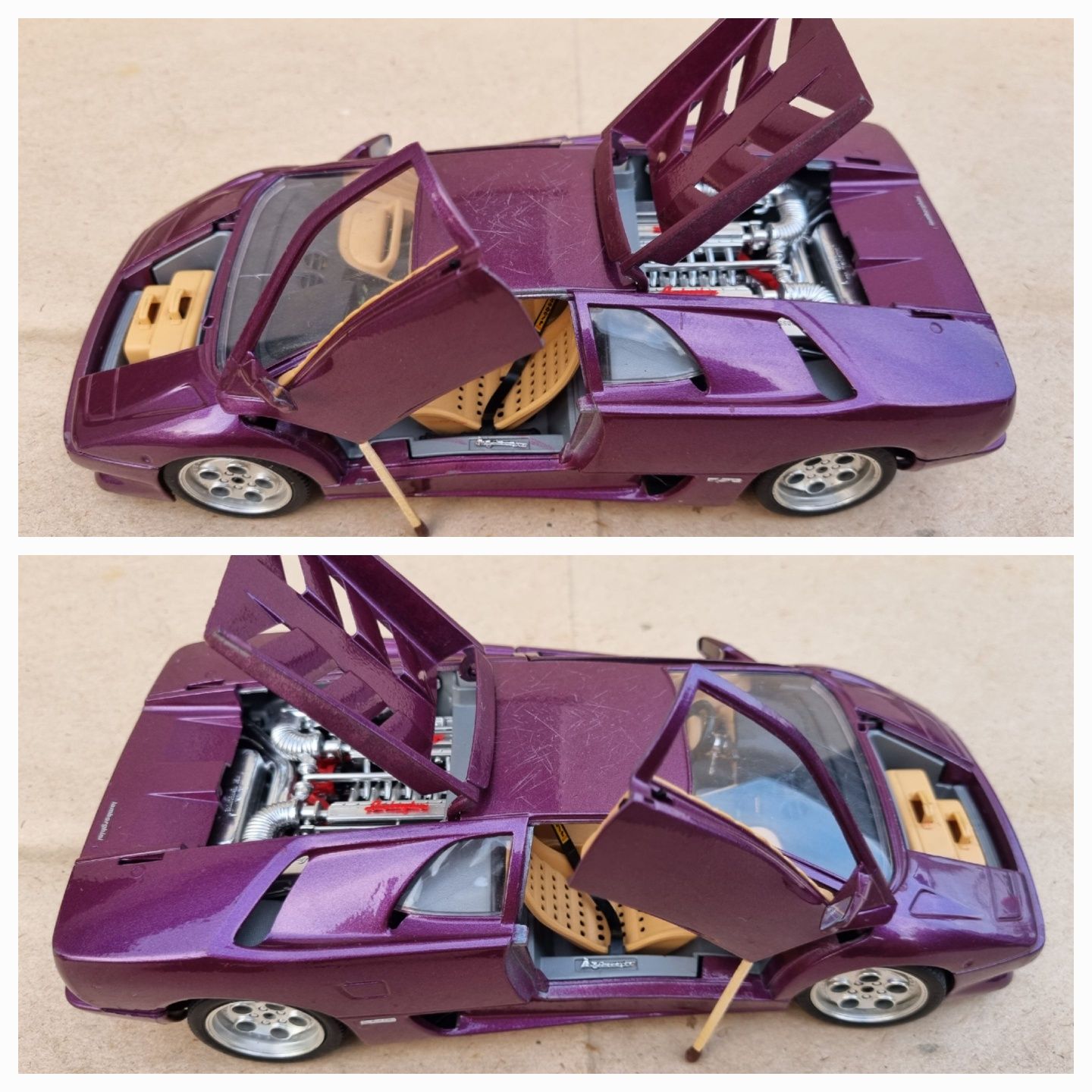 Набор модель автомобиля Alfa Romeo, Lamborghini, Jaguar 1:18