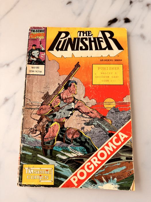 komiks "The Punisher" - TM-Semic Comics