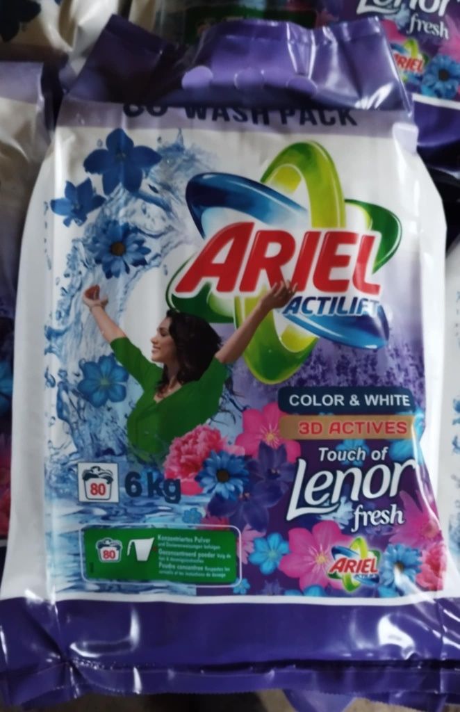 Proszek ariel z lenorem