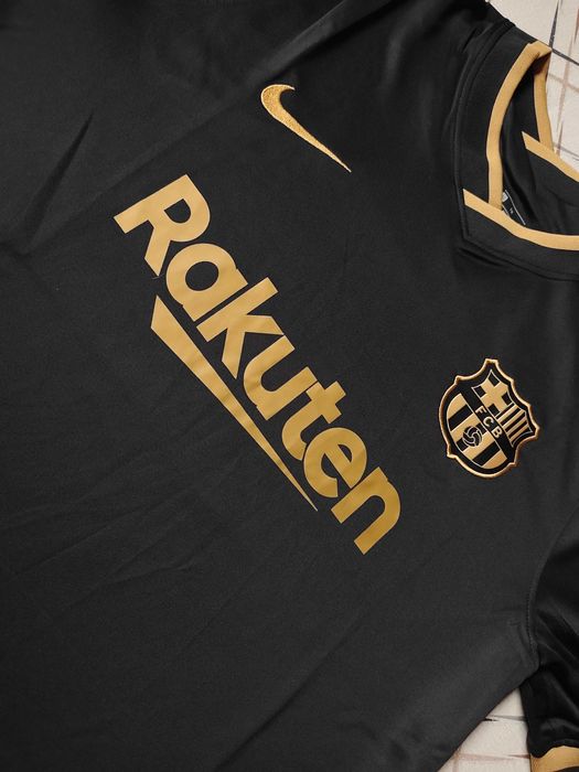 Wyjazdowa koszulka piłkarska FC Barcelona  (Messi, Yamal Lewandowski)