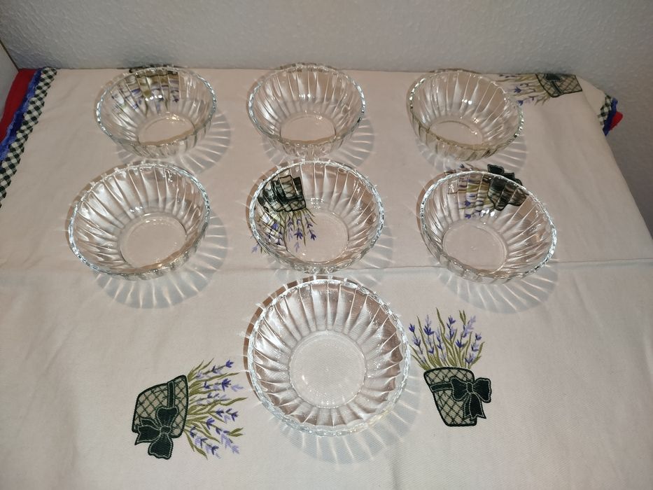 7 Taças de sobremesa