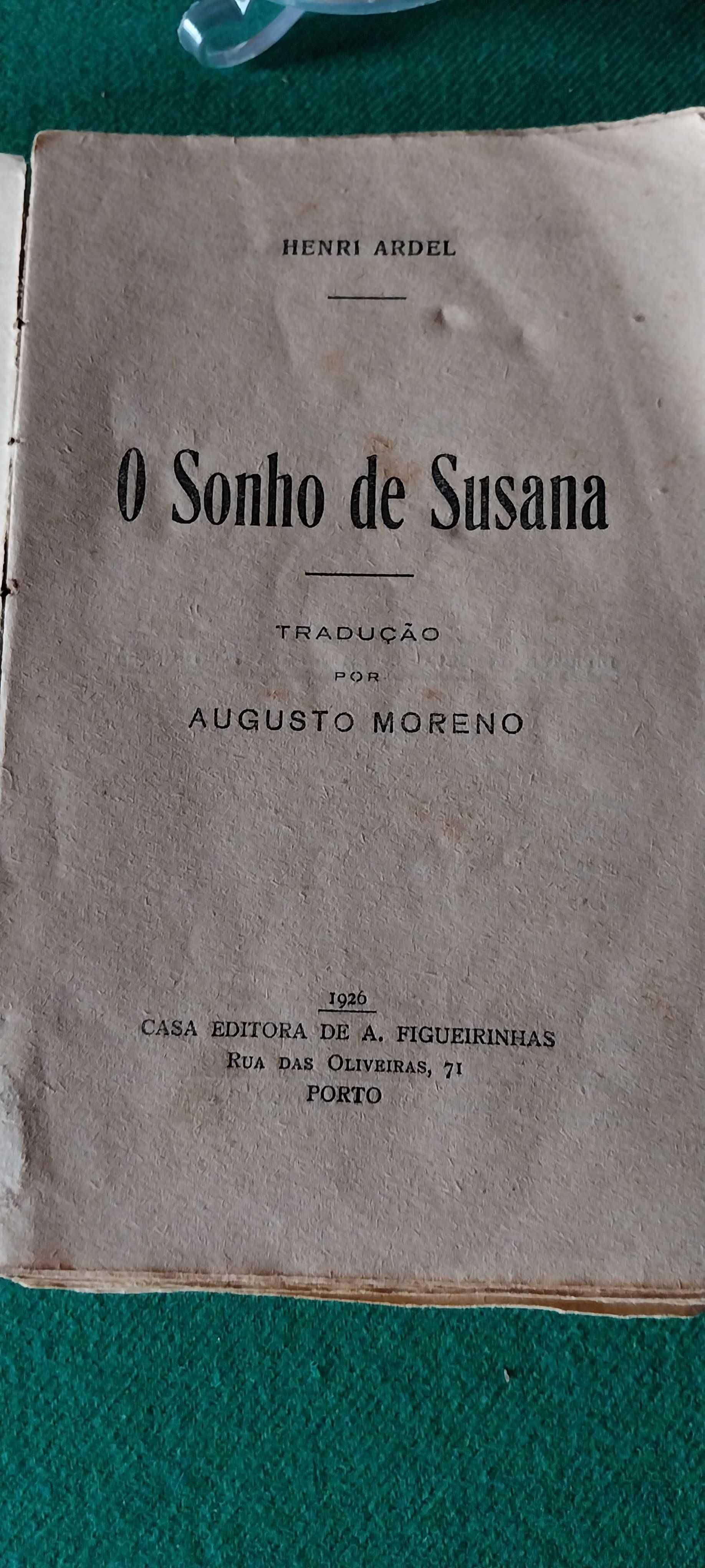 O Sonho de Susana - Henri Ardel - Tradução de Augusto Moreno