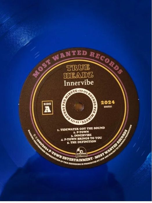 Winyl True Headz "Innervibe" 2LP niebieski Unikat! Brak wpisanego nr