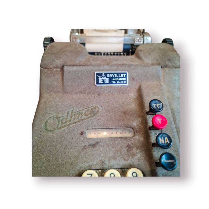 Máquina Calcular Mecânica Original Odhner “Addo-X Deluxe” (MadeSweden)