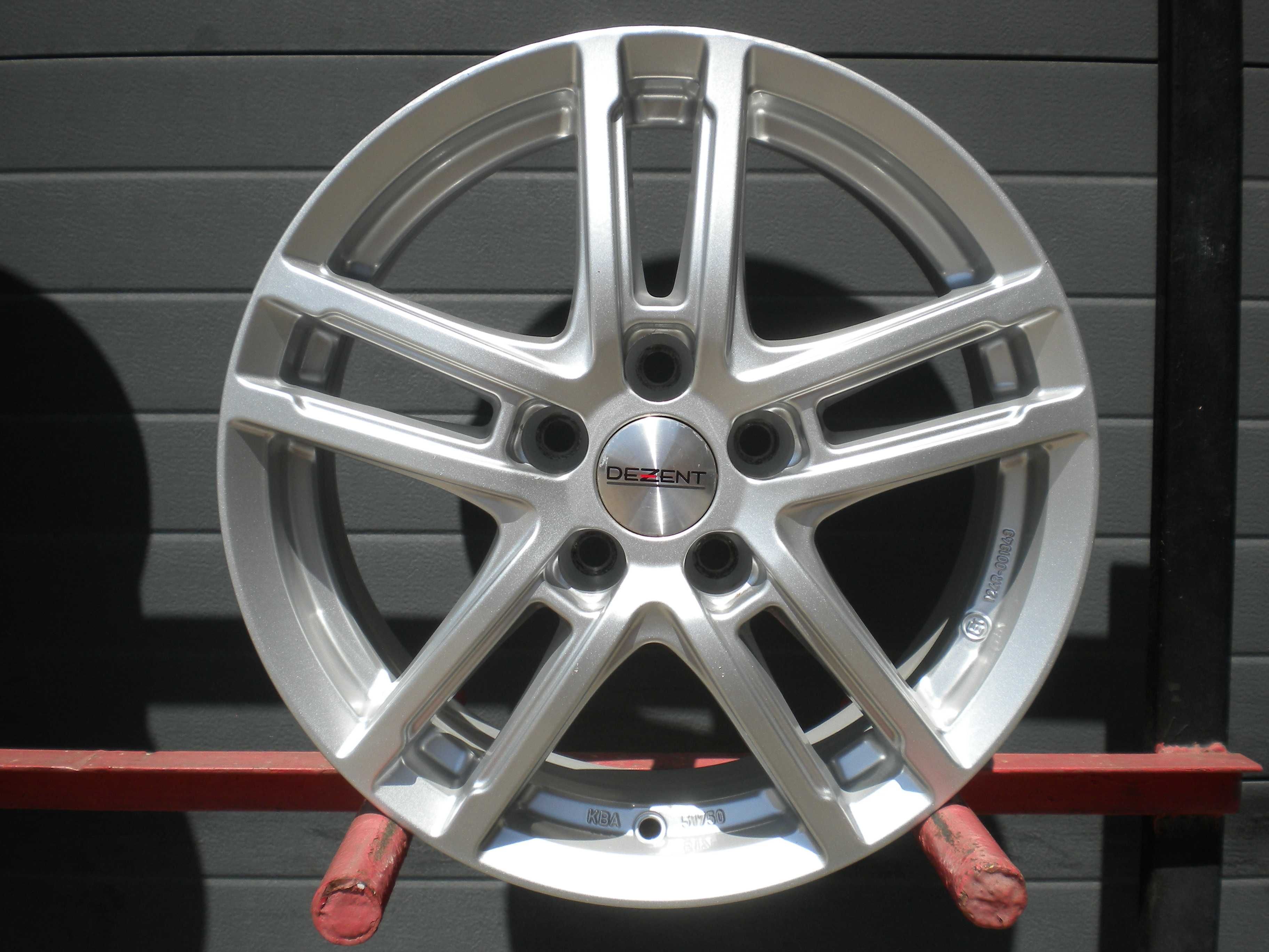 Felgi aluminiowe Dezent 16 5x108 Ford Focus C-Max Mondeo Volvo V50 S40