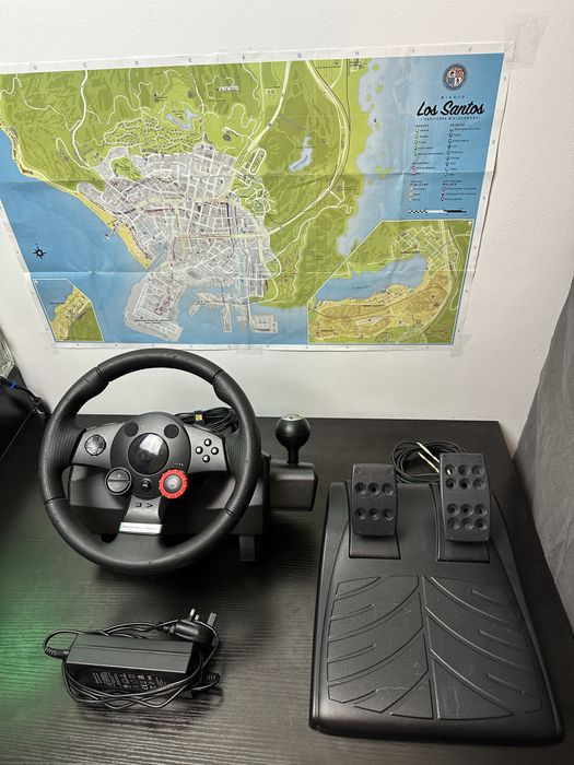 Ігровий руль Logitech Driving Force GT — чудовий стан!