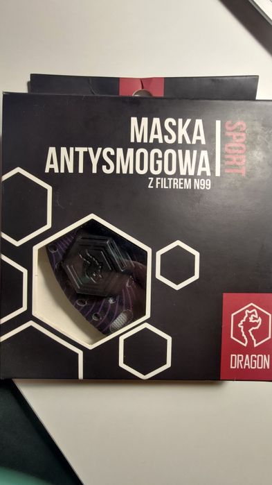 Maska antysmogowa sport - dragon
