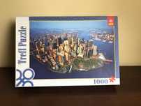 Puzzle 1000 elementów. Trefl Manhattan, Nowy Jork
