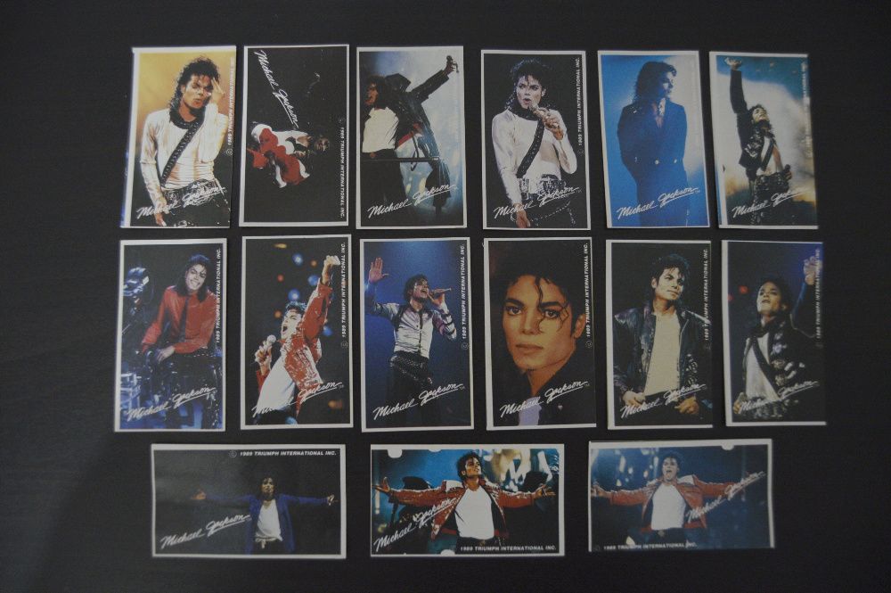 Cromos Michael Jackson 1989