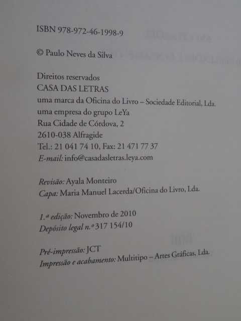 Citações e Pensamentos de Padre António Vieira de Paulo Neves da Silva