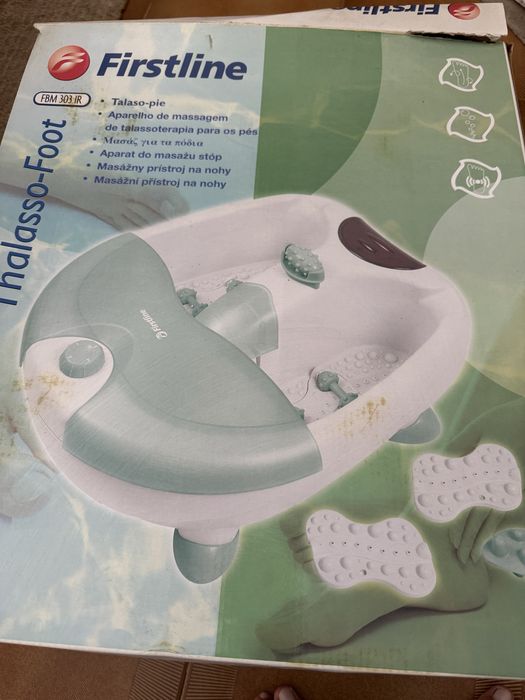 Aparelho de massagem de banho para pés, novo.