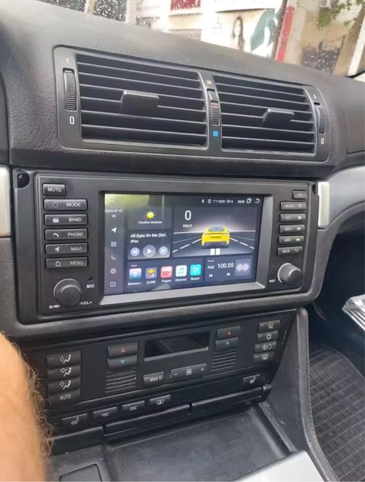 Radio bmw 2 din 1/32gb carplay android bmw e39 e46 e53 x5