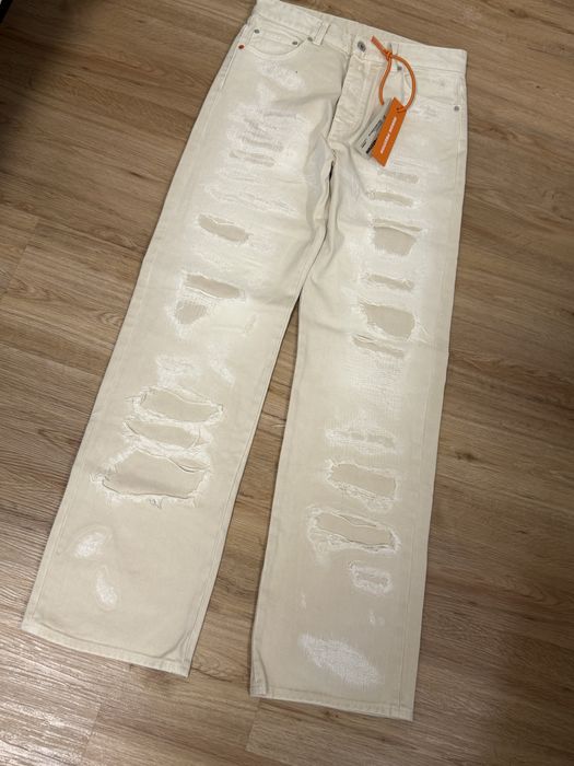 Оригінальні джинси heron preston, drip jeans, pants,amiri