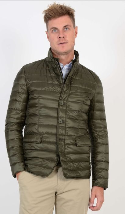 Пухова куртка - піджак Adhoc made in Italy , XL мікропуховик