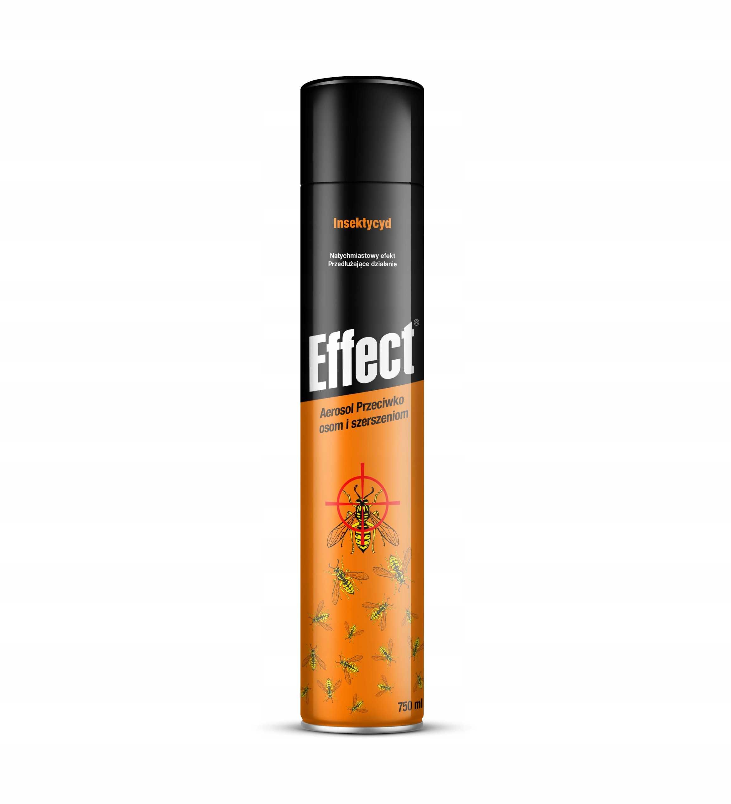 Spray, środek, preparat na osy i szerszenie Effect 750ml