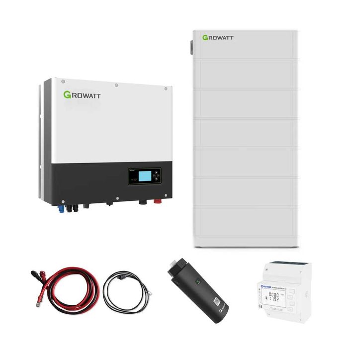 10 кВт + 15 кВт/год Комплект резервного живлення Growatt