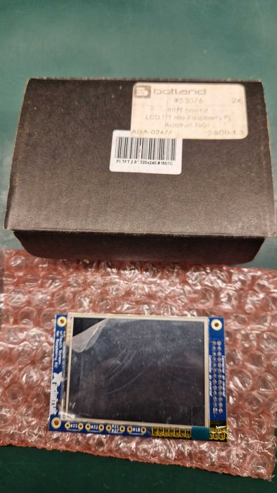 PiTFT Plus MiniKit i MiniKit - 2x LCD 2.8" 320x240 do RaspberryPi