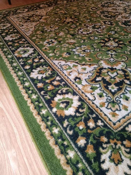 Килим для дому, зелений