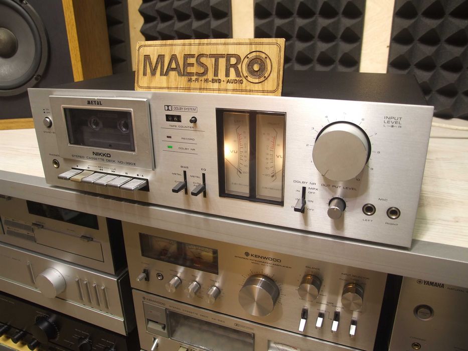 Касетна дека Nikko ND-390 II. JAPAN. Без передплати