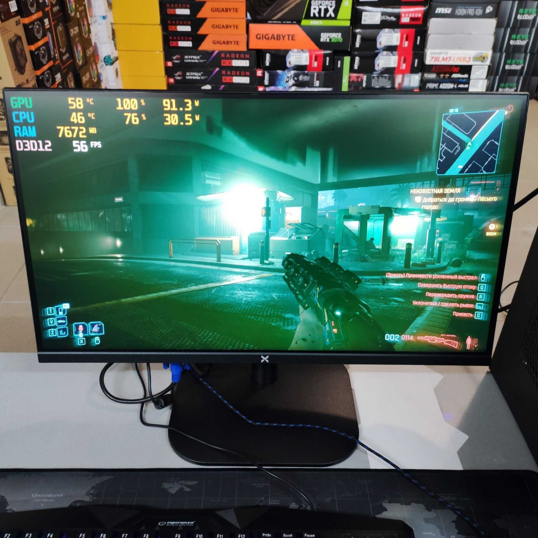 Комп'ютер в зборі Монітор, Клавіатура, Мишка, Intel Core i5, RX 570