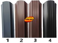 Sztachety 0,8mm metalowe SIGMA proszkowo malowane MAT obustronnie 11cm