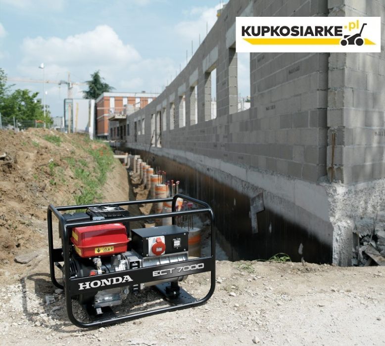 Oryginalny Agregat Dostępny od ręki  Honda 400V  7kVA Rawa Maz.