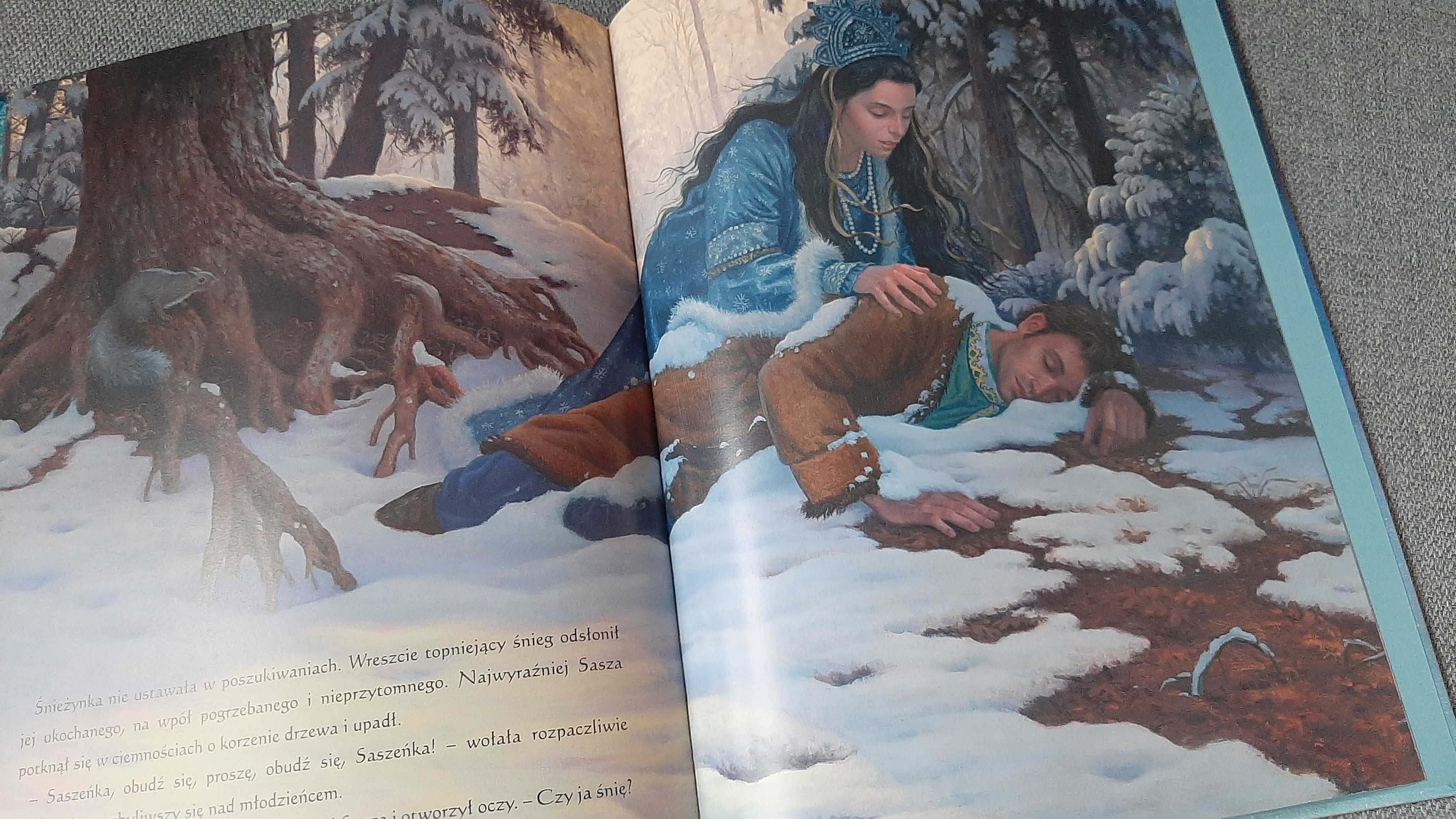 Ruth Sanderson Śnieżynka Wyd. JEDNOŚĆ rosyjski balet Śnieguroczka