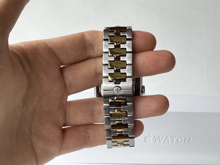 Apple Watch Series 7 45mm Stainless Steel Silver ремінець TORY BURCH