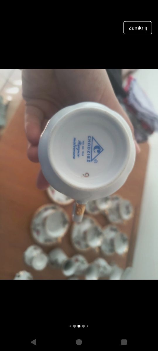 Zestaw porcelany Chodzież