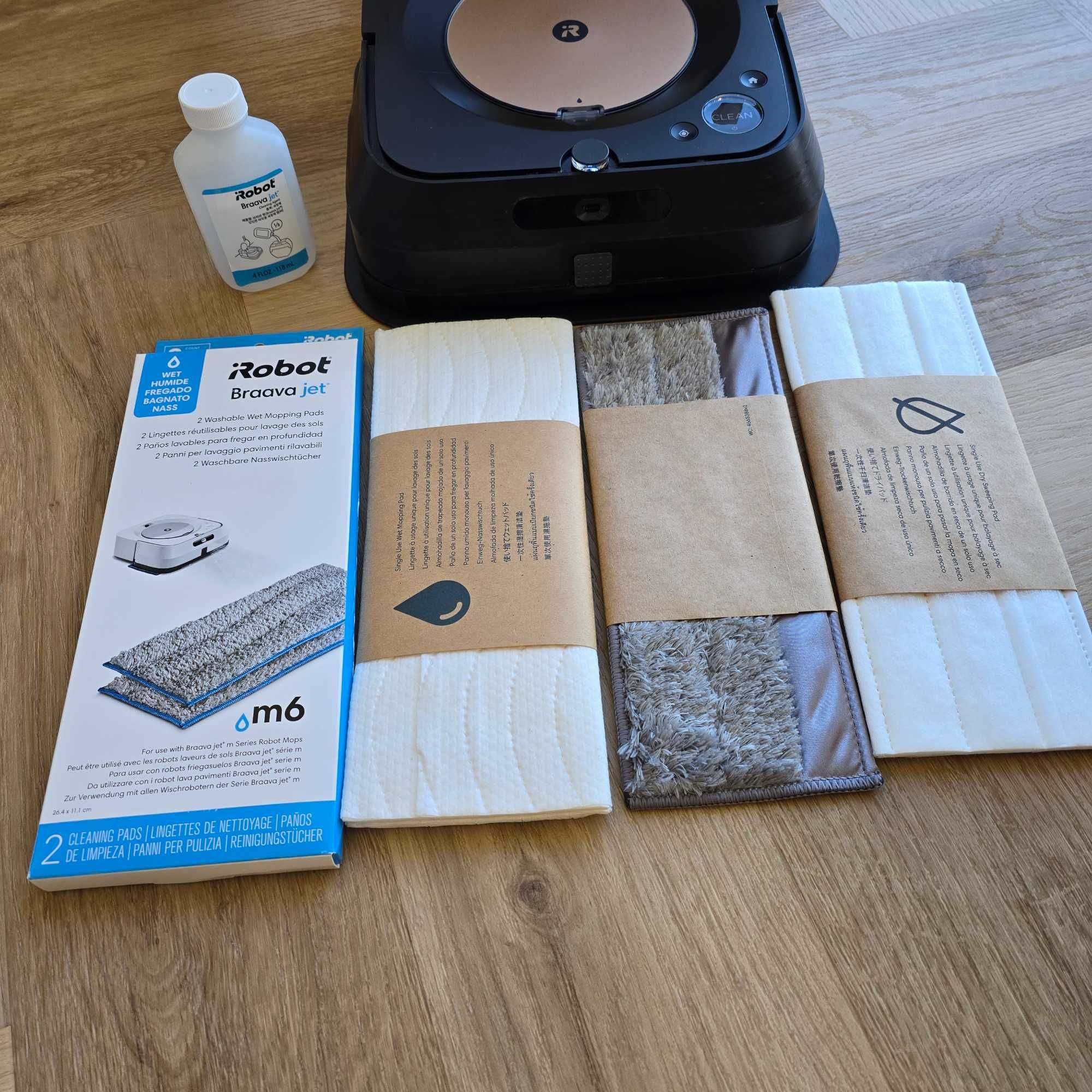 Robot sprzątający IROBOT Braava Jet M6132 ubezpieczenie do marzec 2029