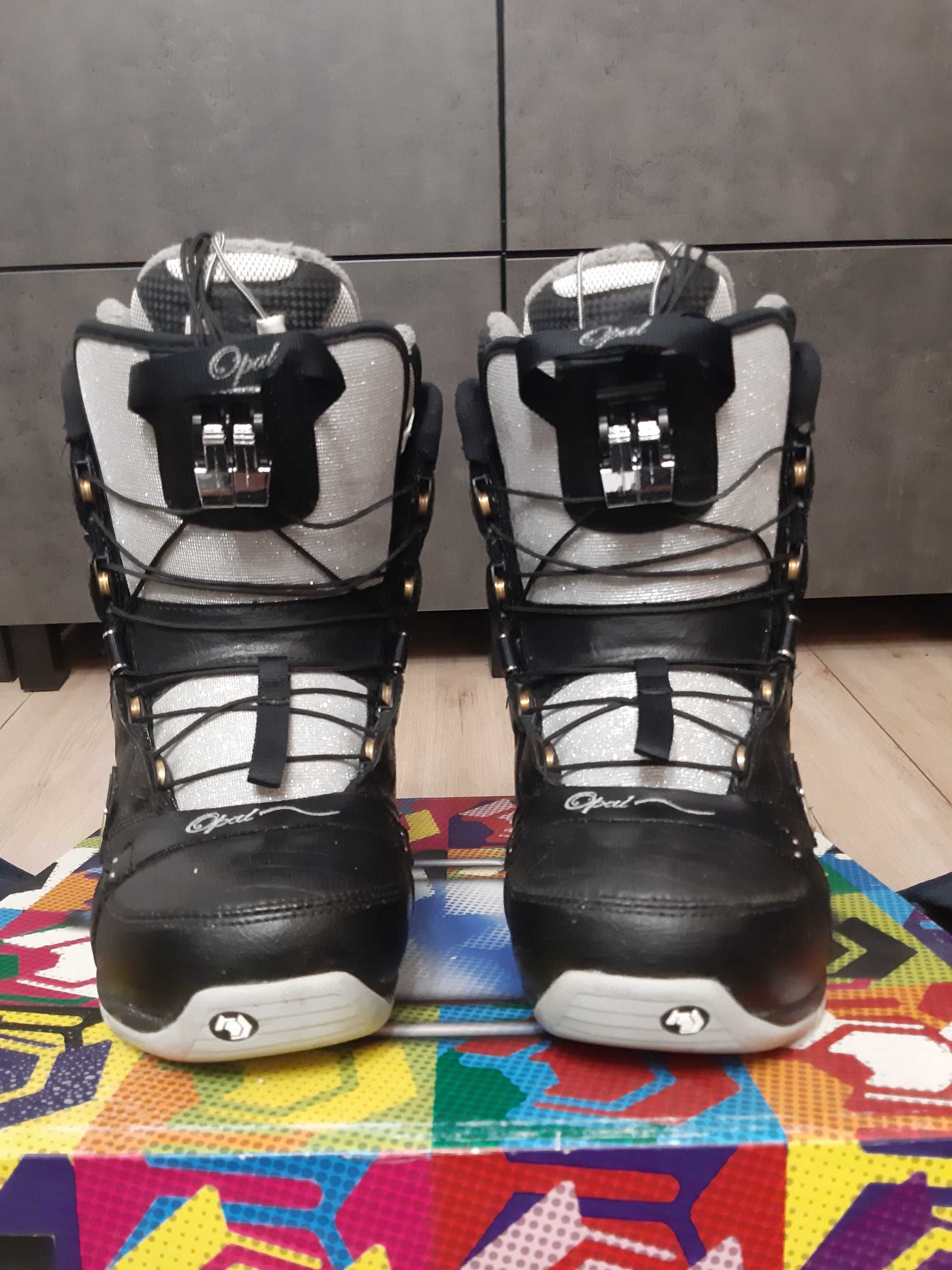 Buty Snowboardowe Damskie 39,5 NORTHWAVE OPAL WMN ‘S SUPE
BLACK/SILWER