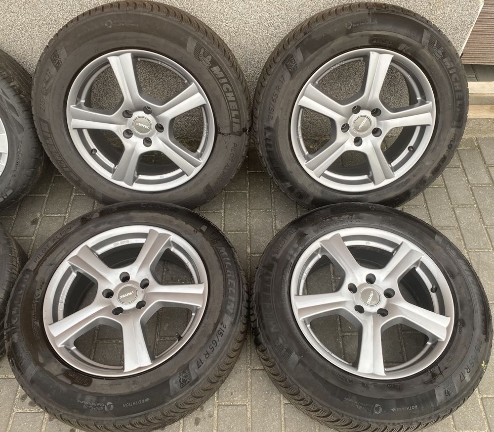 Alufelgi z oponami 215/65 R17 VW Tiguan Seat Taracco Skoda Kodiaq