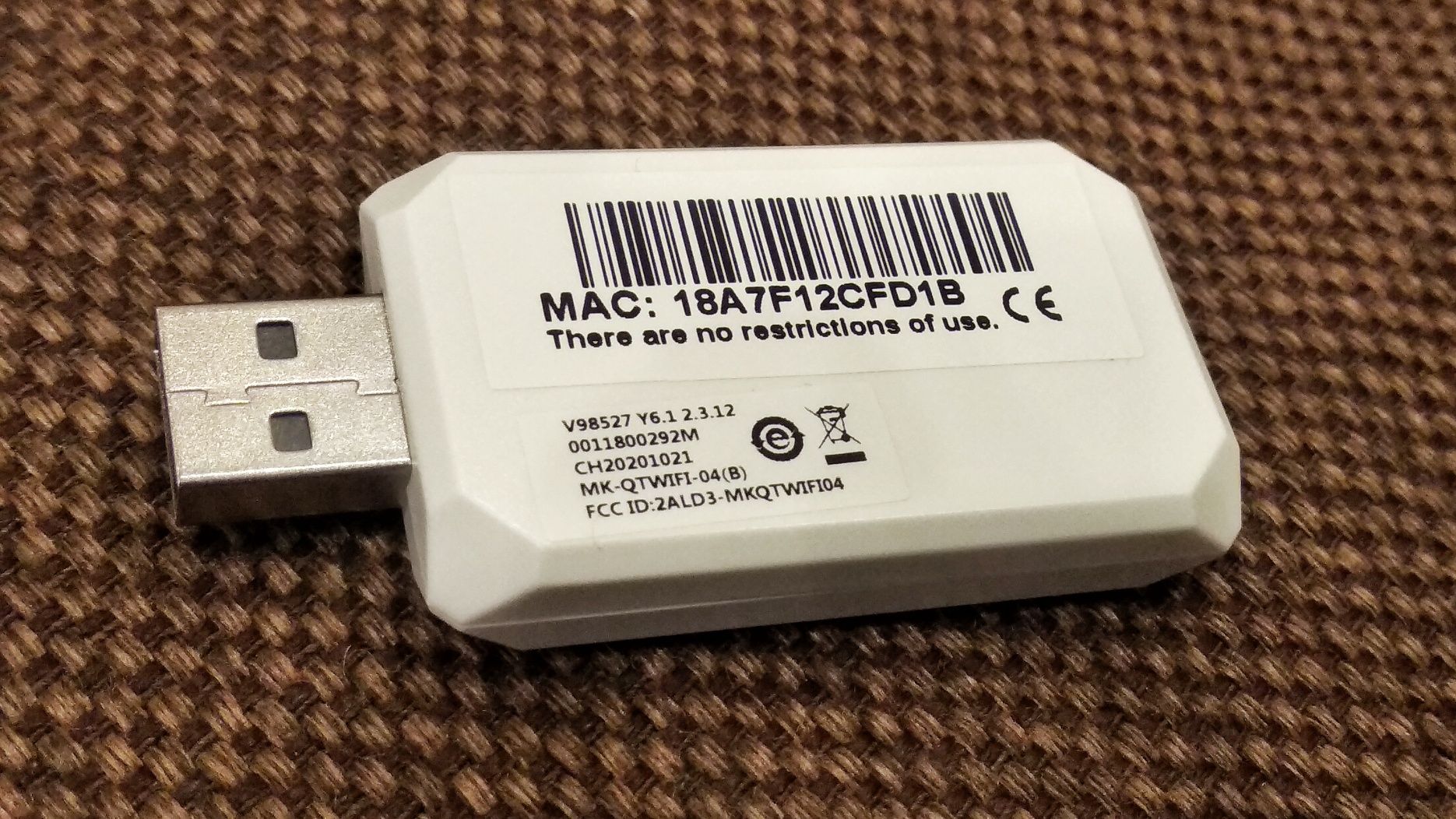 Модуль Wi-Fi кондиционера Haier, HEC A0011800292M оригинал