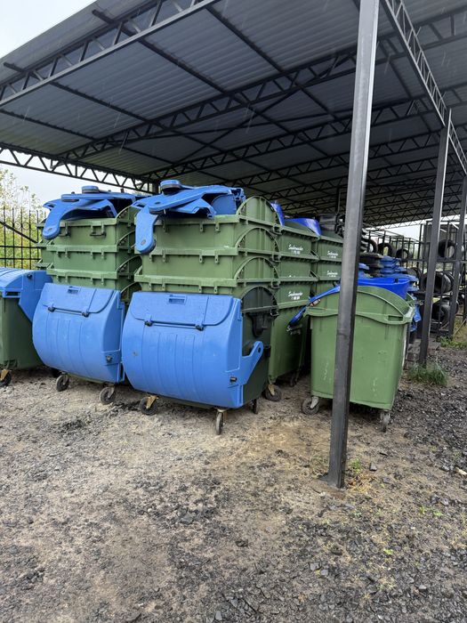 Контейнер для сміття 1100л. Бак для сміття. Євроконтейнер для сміття