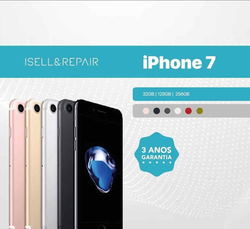 SEMI NOVO iPhone 7 32 GB MATTE BLACK c/ garantia