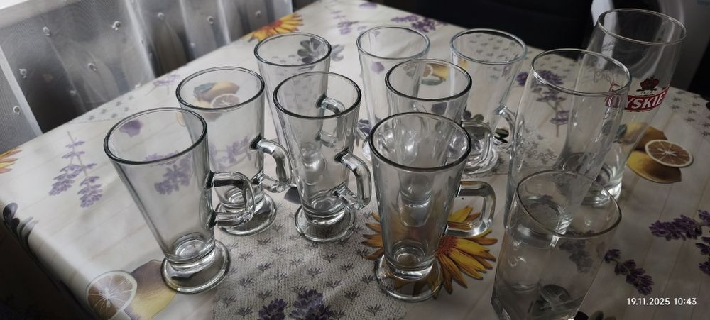 Oddam za darmo szklanki