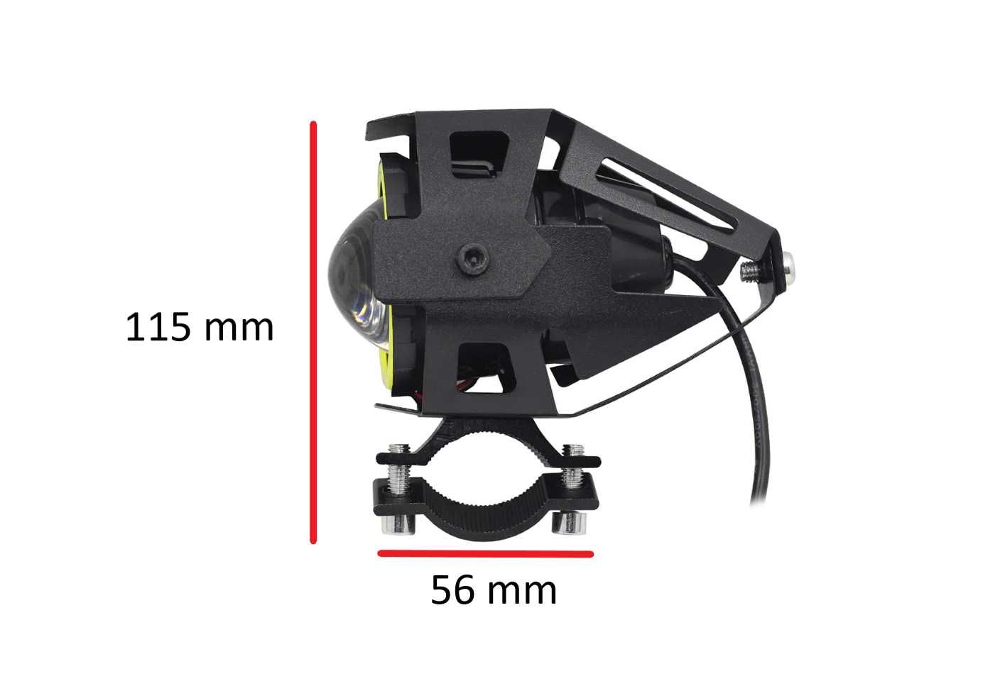 Halogeny Led kpl 2szt z przełącznikiem lightbar nowe Ring wysyłka moto