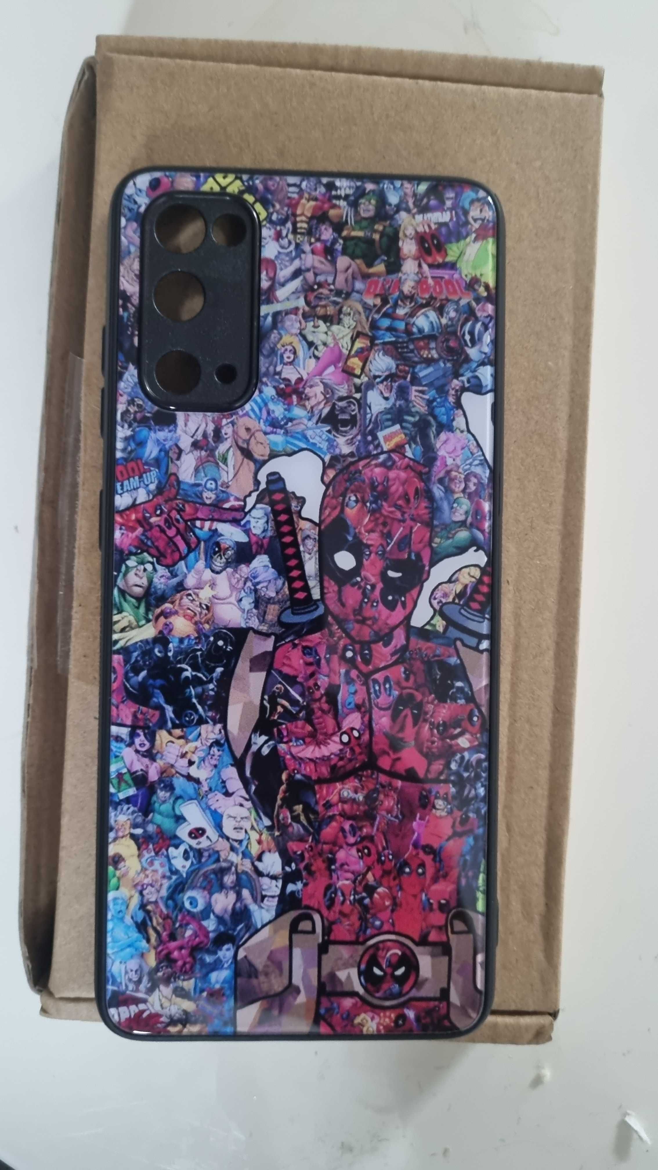 S20 Nowy Case Etui Marvel Deadpool TPU szkło