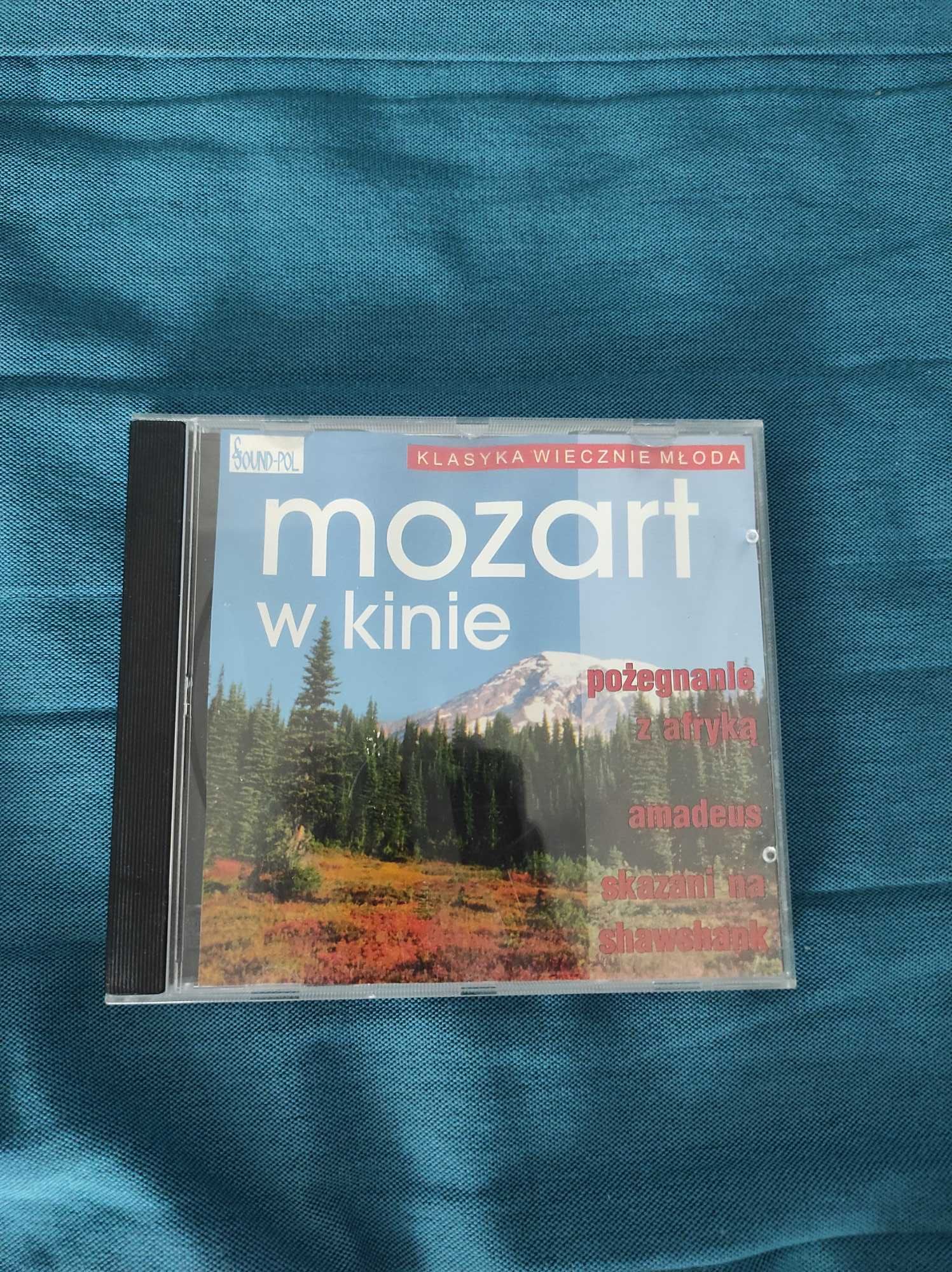 CD Mozart w kinie Klasyka wiecznie młoda pożegnanie z afryką amadeus