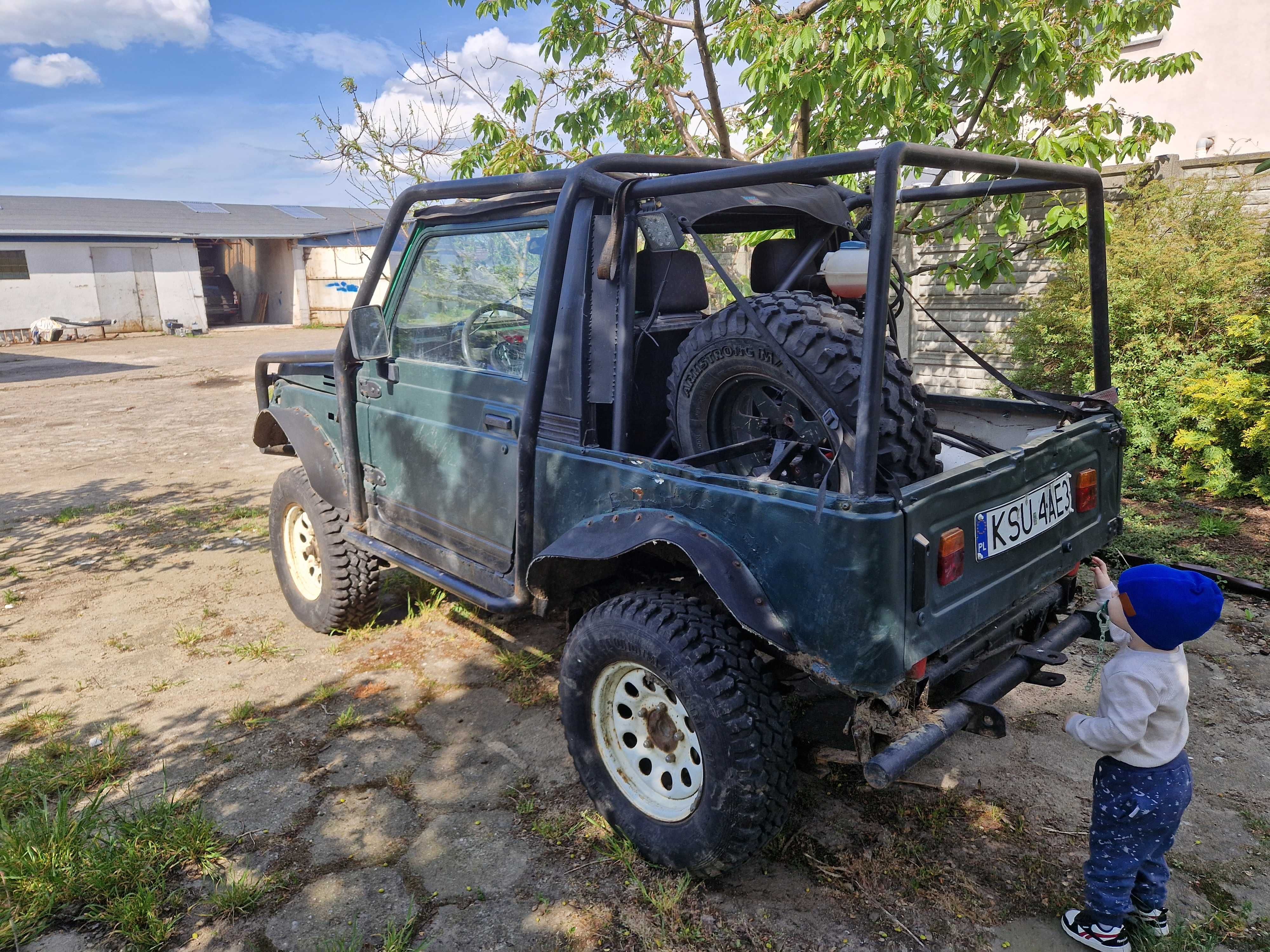 Suzuki Samurai 1.8 is offroad zmota możliwa zamiana na jimny patrol