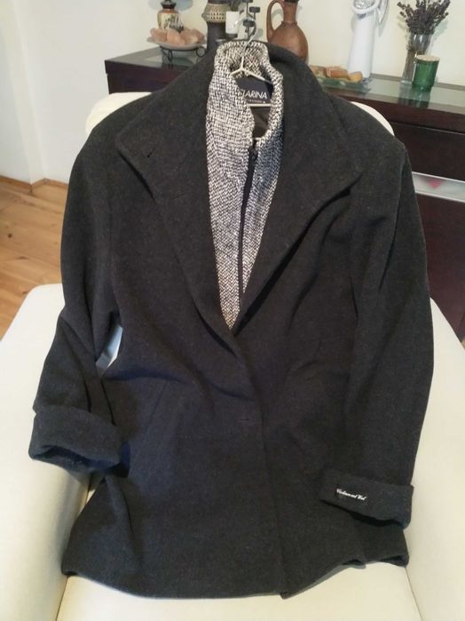 Kurtka damska Clarina  flausz wełna kaszmir 42 xl