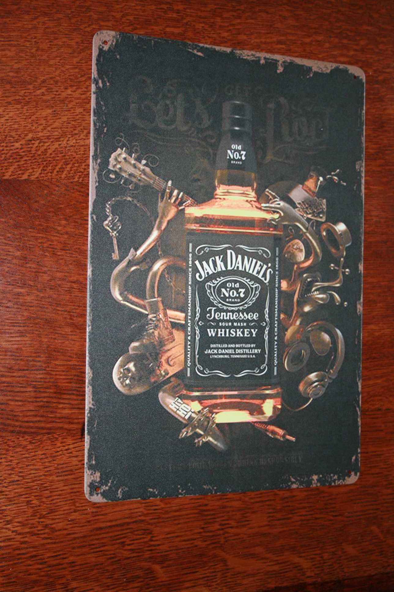 JACK DANIELS tabliczka barowa metalowa -25