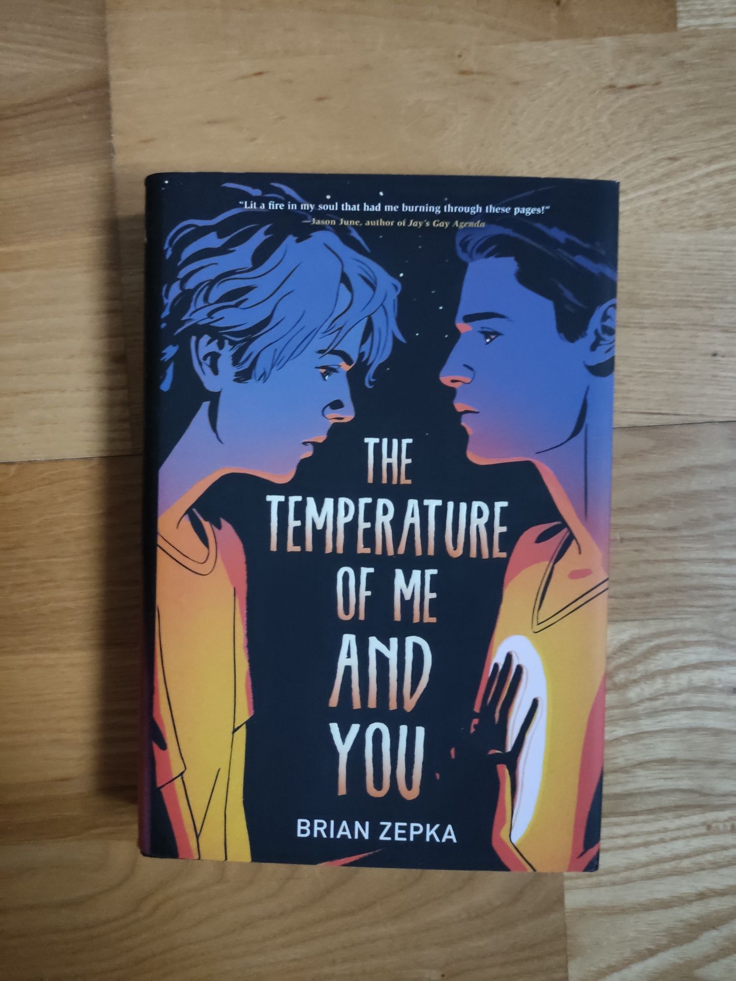The temperature of me and you english