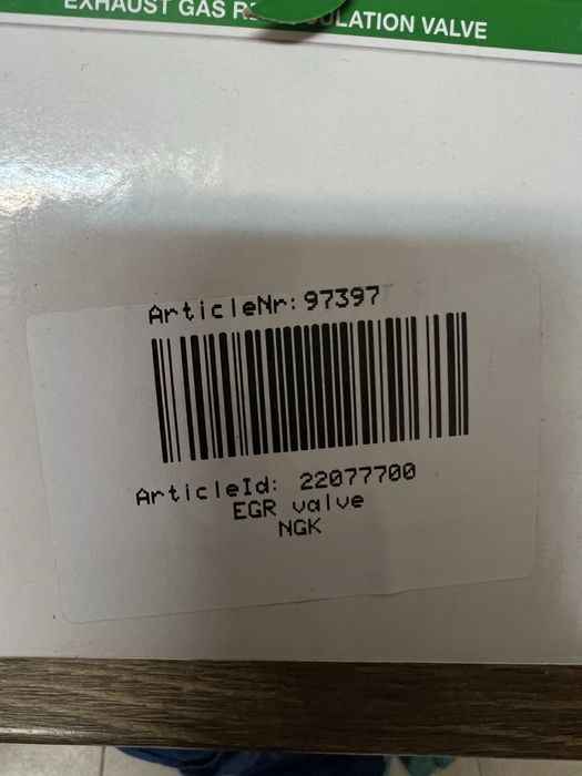 Valvula EGR Fiat grande punto