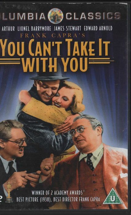 Dvd Não O Levarás Contigo - comédia - James Stewart