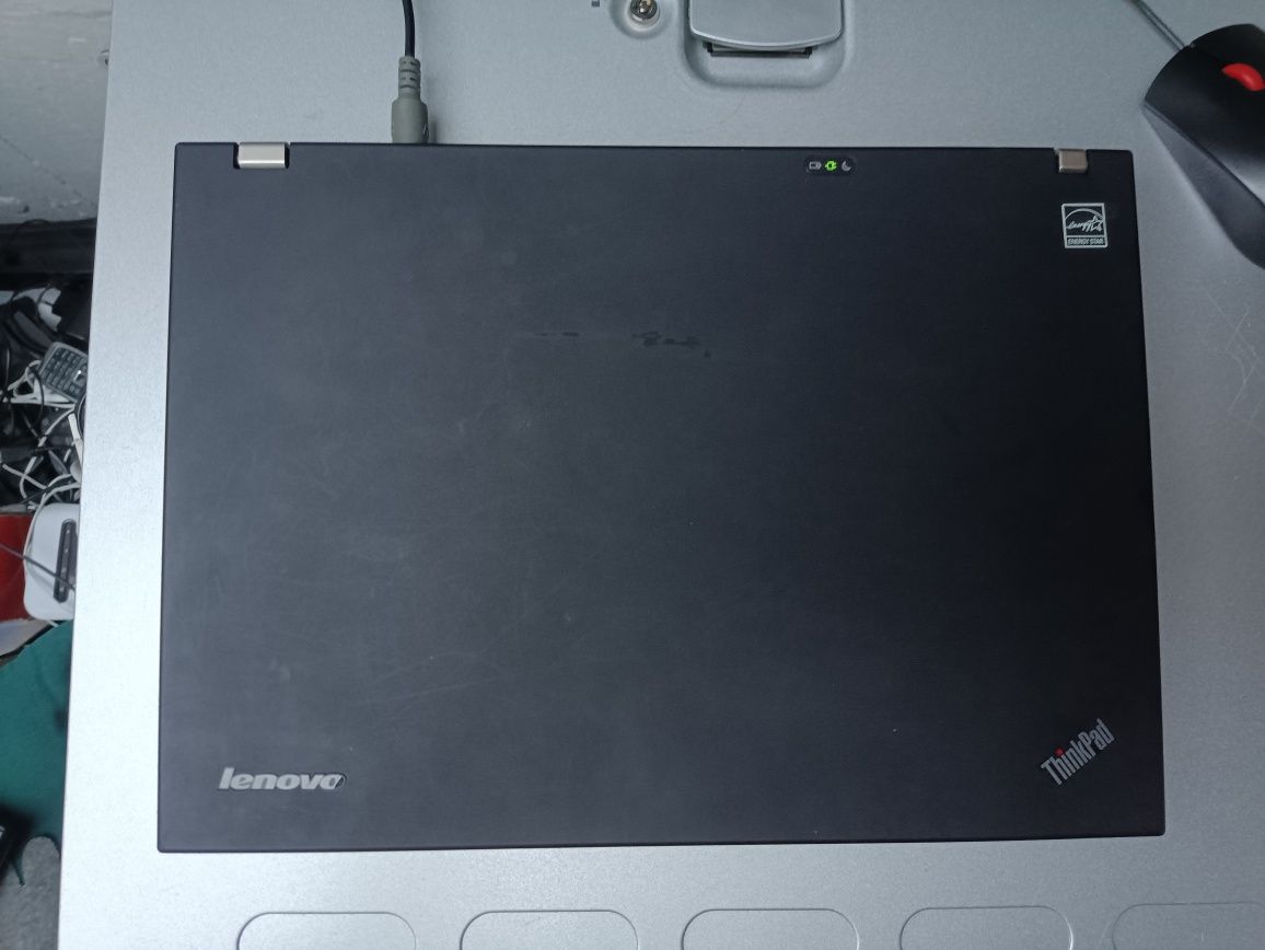 laptop Lenovo ThinkPad T400 8GB 128GB ATI HD3470 retro gaming ładny!