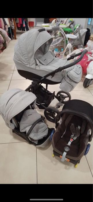 Wózek bebetto tito  3w1 gondola spacerówka fotelik