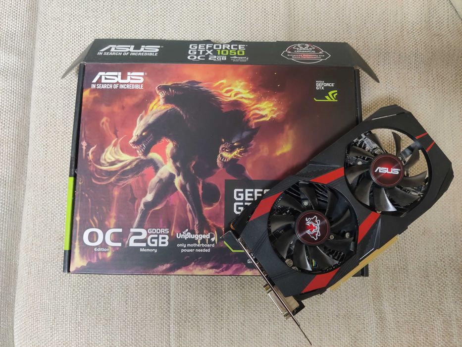 Відеокарта ASUS geforse GTX 1050