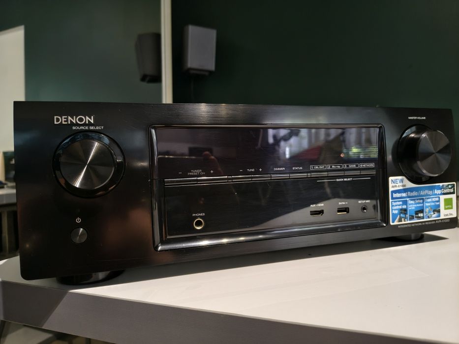 Amplituner kina domowego 5.1 Denon AVR-X1000.